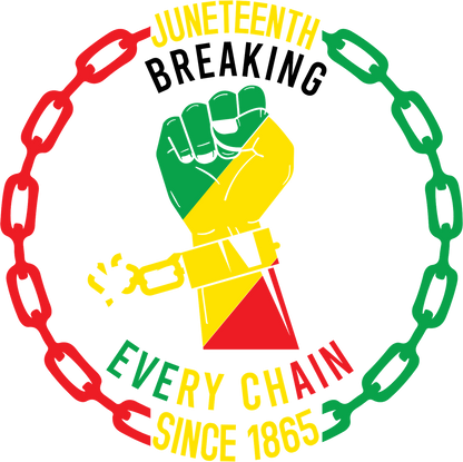 $2 Wholesale - JUNETEENTH RETRO Sublimation T-Shirt Transfers