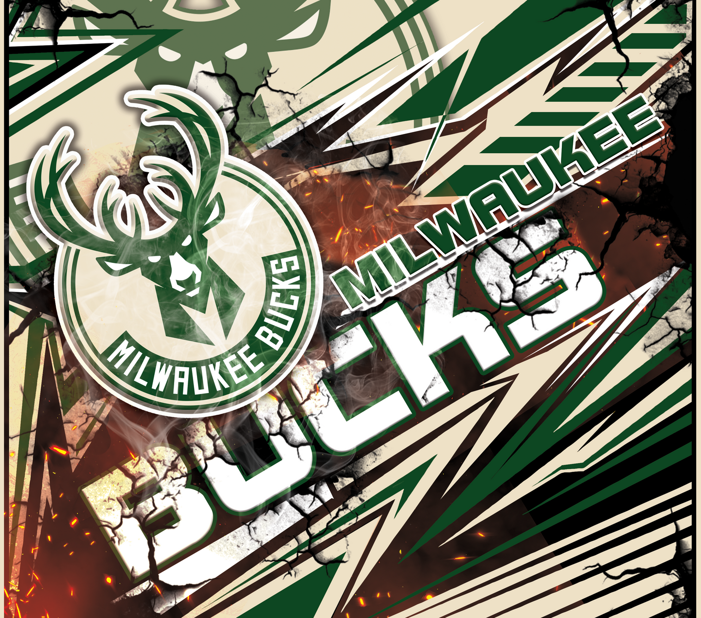 PRE-MADE ADHESIVE TRAY TABLE PRINTS (20" X 16") - BASKETBALL #1