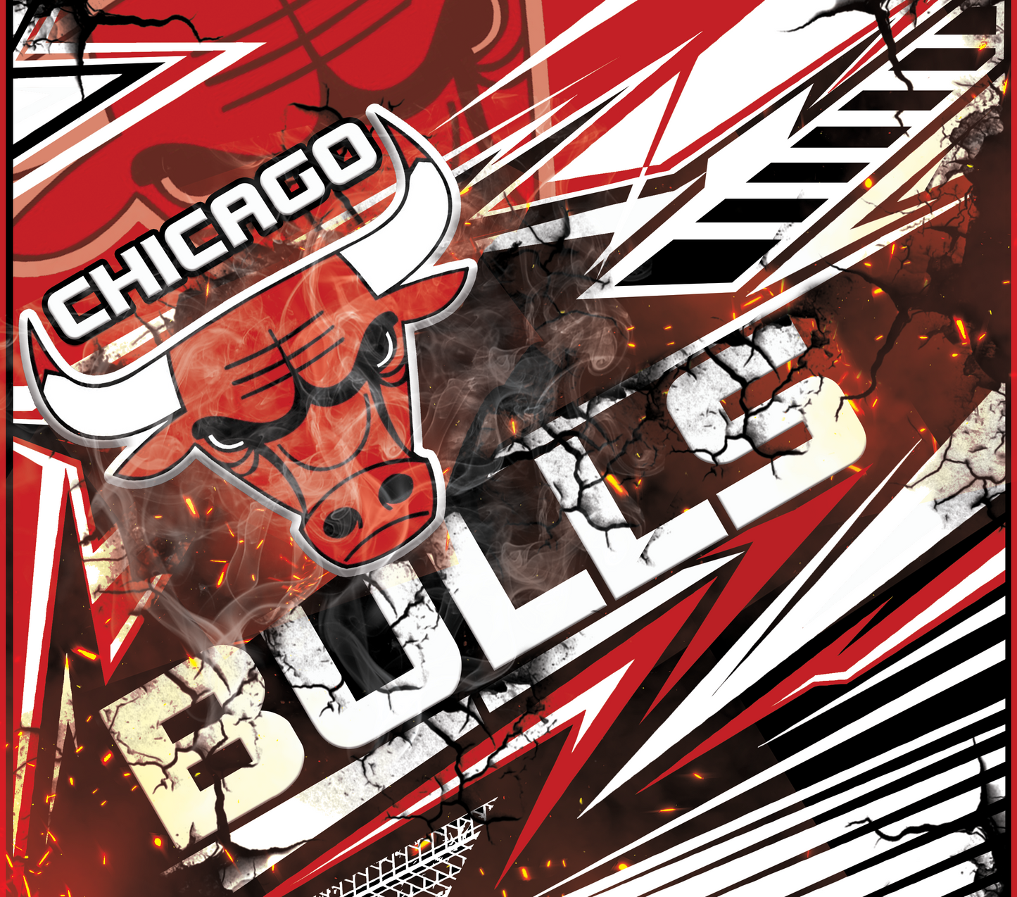 PRE-MADE ADHESIVE TRAY TABLE PRINTS (20" X 16") - BASKETBALL #1