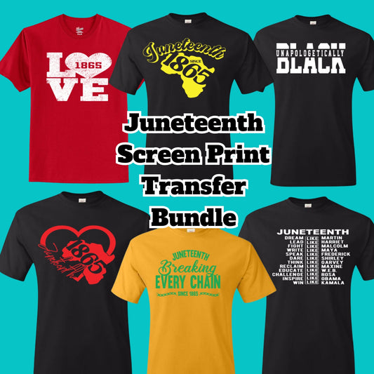 Juneteenth Screen Print BUNDLE