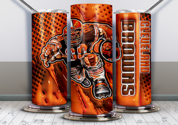 PRO FOOTBALL SUBLIMATION TUMBLER WRAPS  for 20oz Tumblers