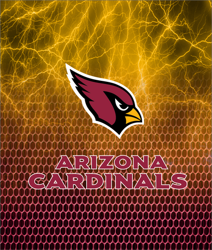 PRE-MADE ADHESIVE TRAY TABLE PRINTS (20" X 15.25") - FOOTBALL (LIGHTNING)