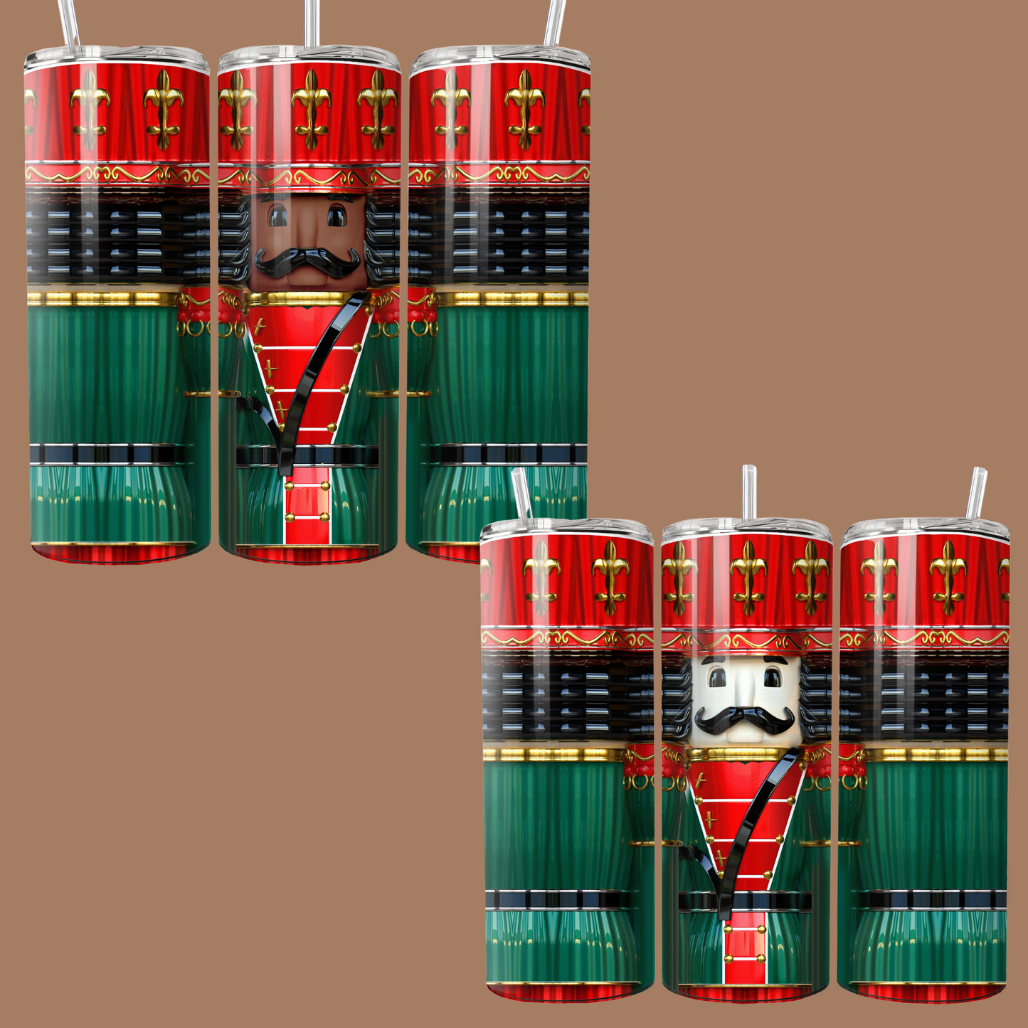 Nutcracker Inspired TUMBLER WRAPS (2pks)