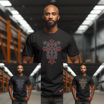 Cross (Rhinestone Transfer)