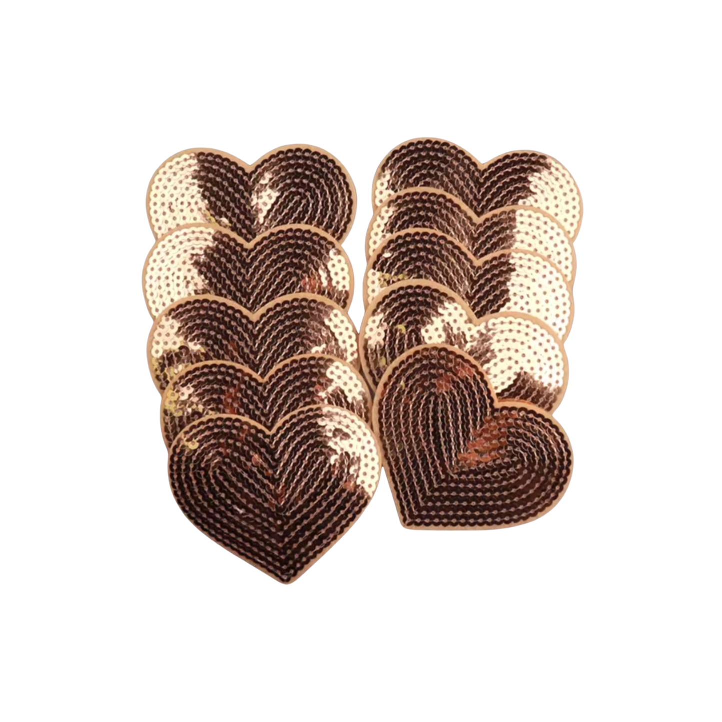 Hearts (Sequin)  Hat/Misc Patches