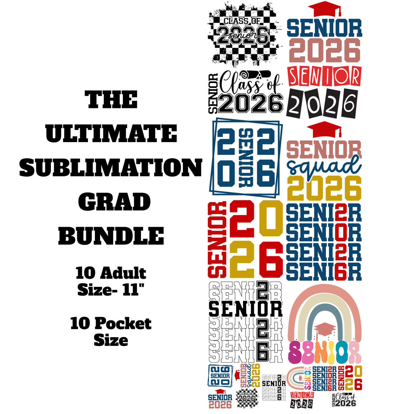 The ULTIMATE SUBLIMATION GRAD BUNDLE