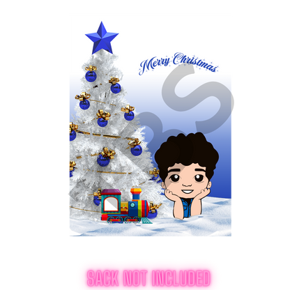 SANTA SACK SUBLIMATION TRANSFER (SACK NOT INCLUDED)