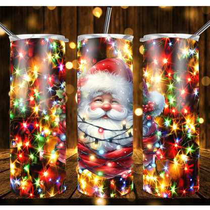 Christmas Lights TUMBLER WRAPS (2pks)