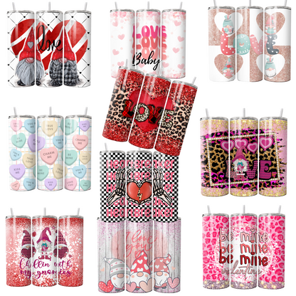 $ 2 Tuesday ONLY - V-Day (Tumbler Wraps) (Sublimation)