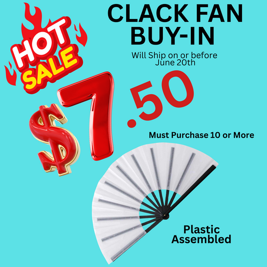 Fan (CLACK) BUY-IN ONLY BLANK
