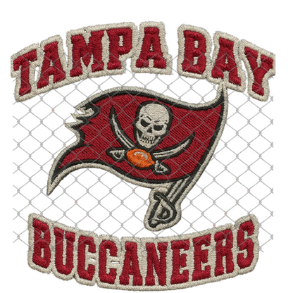 FAUX EMBROIDERY LOOK FOOTBALL T-SHIRT TRANSFERS (SUBLIMATION)