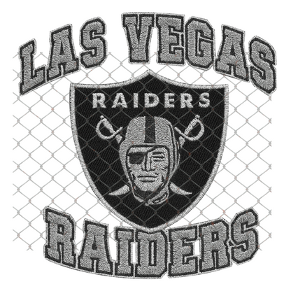 FAUX EMBROIDERY LOOK FOOTBALL T-SHIRT TRANSFERS (SUBLIMATION)