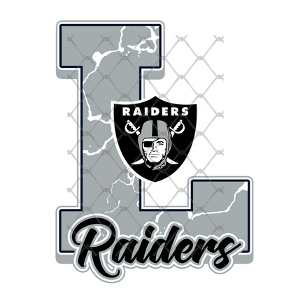 $2 Tuesday ONLY - FOOTBALL MARBLE LETTER T-SHIRT TRANSFERS (SUBLIMATION)