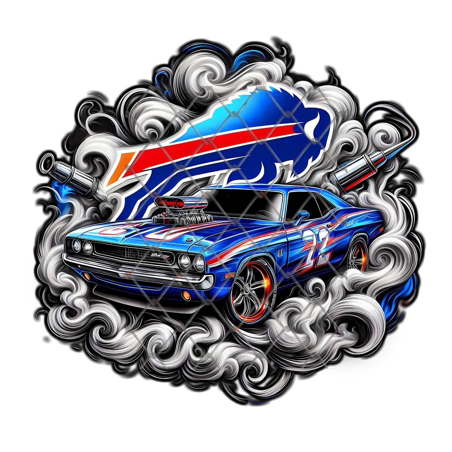 FOOTBALL & CARS T-SHIRT TRANSFERS (SUBLIMATION)