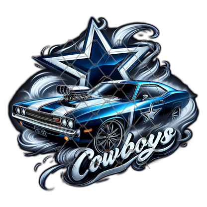 FOOTBALL & CARS T-SHIRT TRANSFERS (SUBLIMATION)