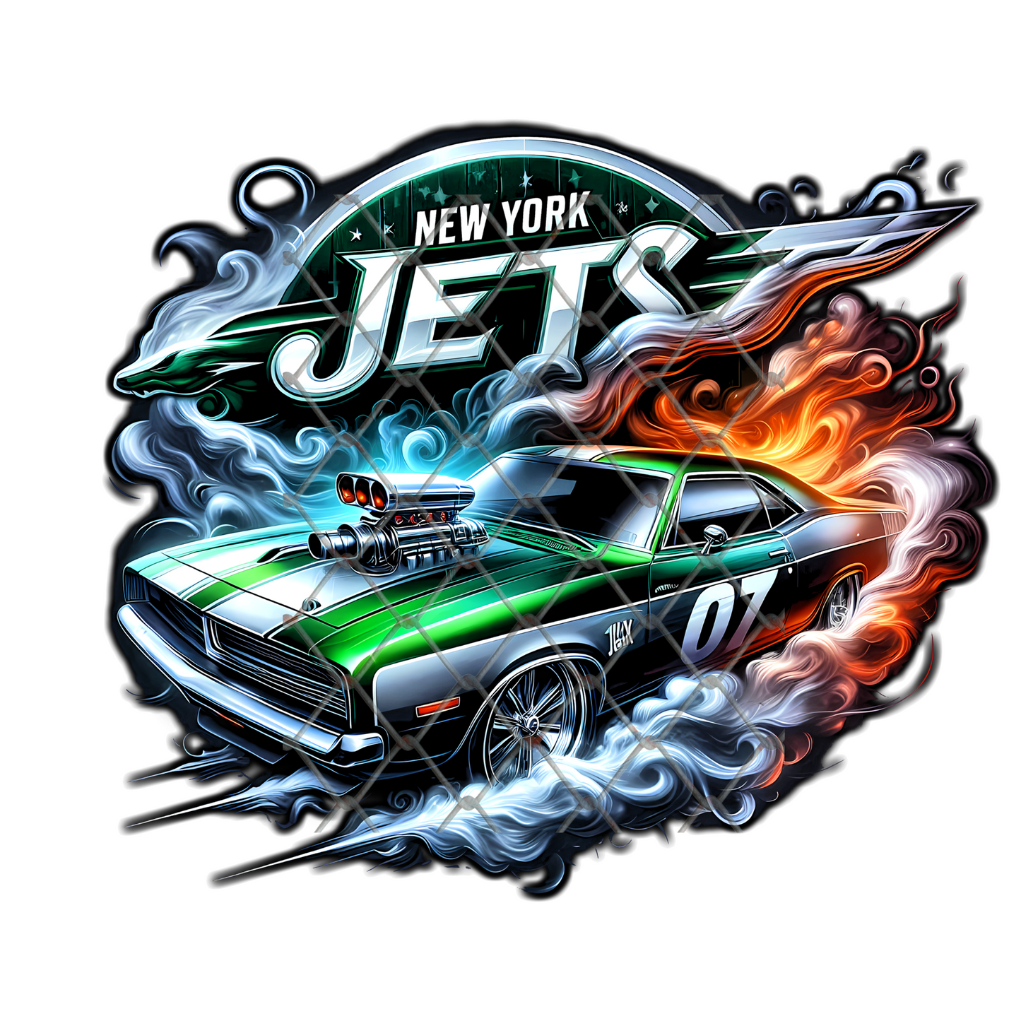 FOOTBALL & CARS T-SHIRT TRANSFERS (SUBLIMATION)
