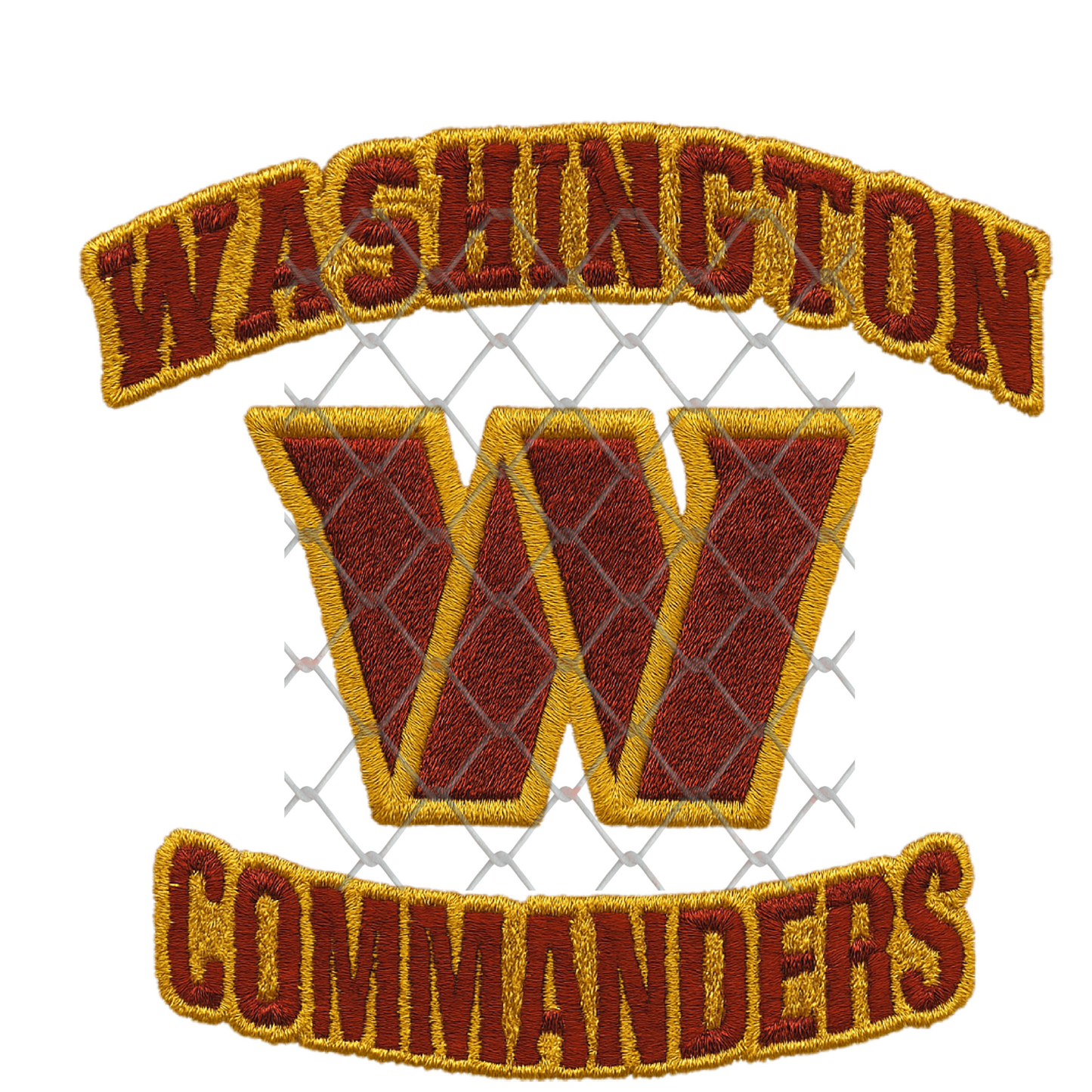 $2 Tuesday ONLY - FAUX EMBROIDERY LOOK FOOTBALL T-SHIRT TRANSFERS (SUBLIMATION)