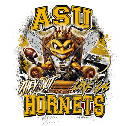 HBCU THEY NOT LIKE US FOOTBALL T-SHIRT TRANSFERS (SUBLIMATION)