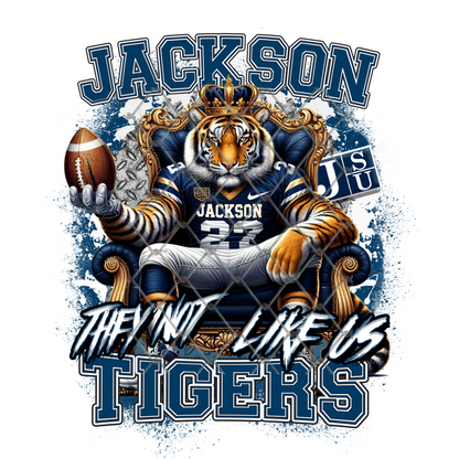 HBCU THEY NOT LIKE US FOOTBALL T-SHIRT TRANSFERS (SUBLIMATION)