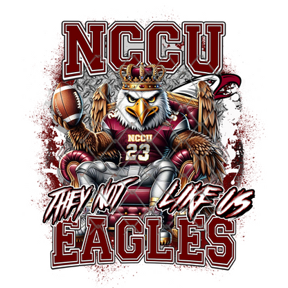 HBCU THEY NOT LIKE US FOOTBALL T-SHIRT TRANSFERS (SUBLIMATION)