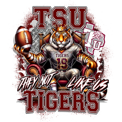 HBCU THEY NOT LIKE US FOOTBALL T-SHIRT TRANSFERS (SUBLIMATION)