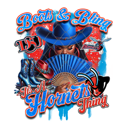 COLLEGE BOOTS & BLING T-SHIRT TRANSFERS (SUBLIMATION)