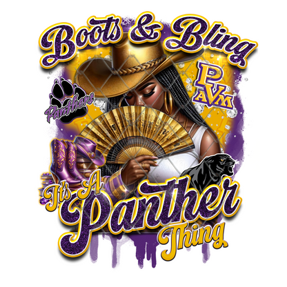 COLLEGE BOOTS & BLING T-SHIRT TRANSFERS (SUBLIMATION)
