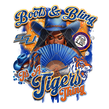 COLLEGE BOOTS & BLING T-SHIRT TRANSFERS (SUBLIMATION)
