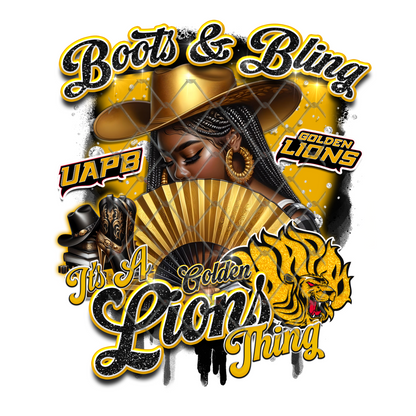 COLLEGE BOOTS & BLING T-SHIRT TRANSFERS (SUBLIMATION)