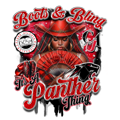 COLLEGE BOOTS & BLING T-SHIRT TRANSFERS (SUBLIMATION)