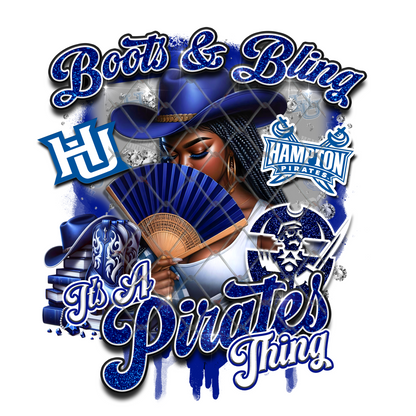 COLLEGE BOOTS & BLING T-SHIRT TRANSFERS (SUBLIMATION)