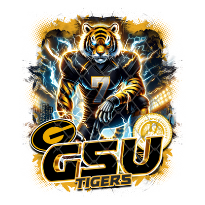 HBCU LIGHTNING FOOTBALL T-SHIRT TRANSFERS (SUBLIMATION)