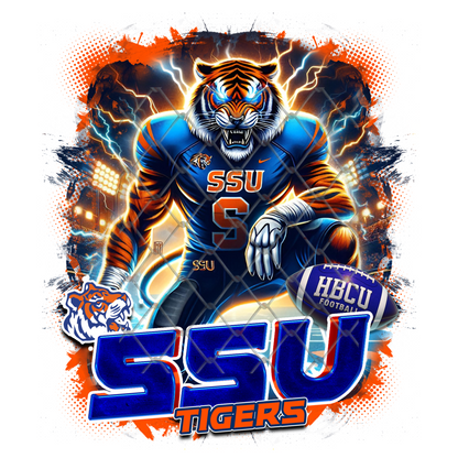 HBCU LIGHTNING FOOTBALL T-SHIRT TRANSFERS (SUBLIMATION)