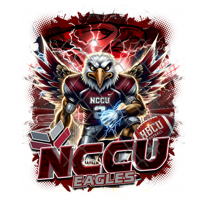 HBCU LIGHTNING FOOTBALL T-SHIRT TRANSFERS (SUBLIMATION)