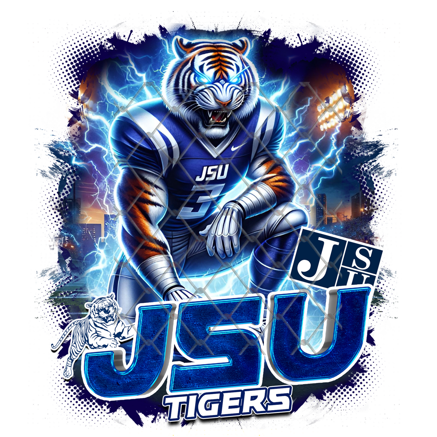 HBCU LIGHTNING FOOTBALL T-SHIRT TRANSFERS (SUBLIMATION)