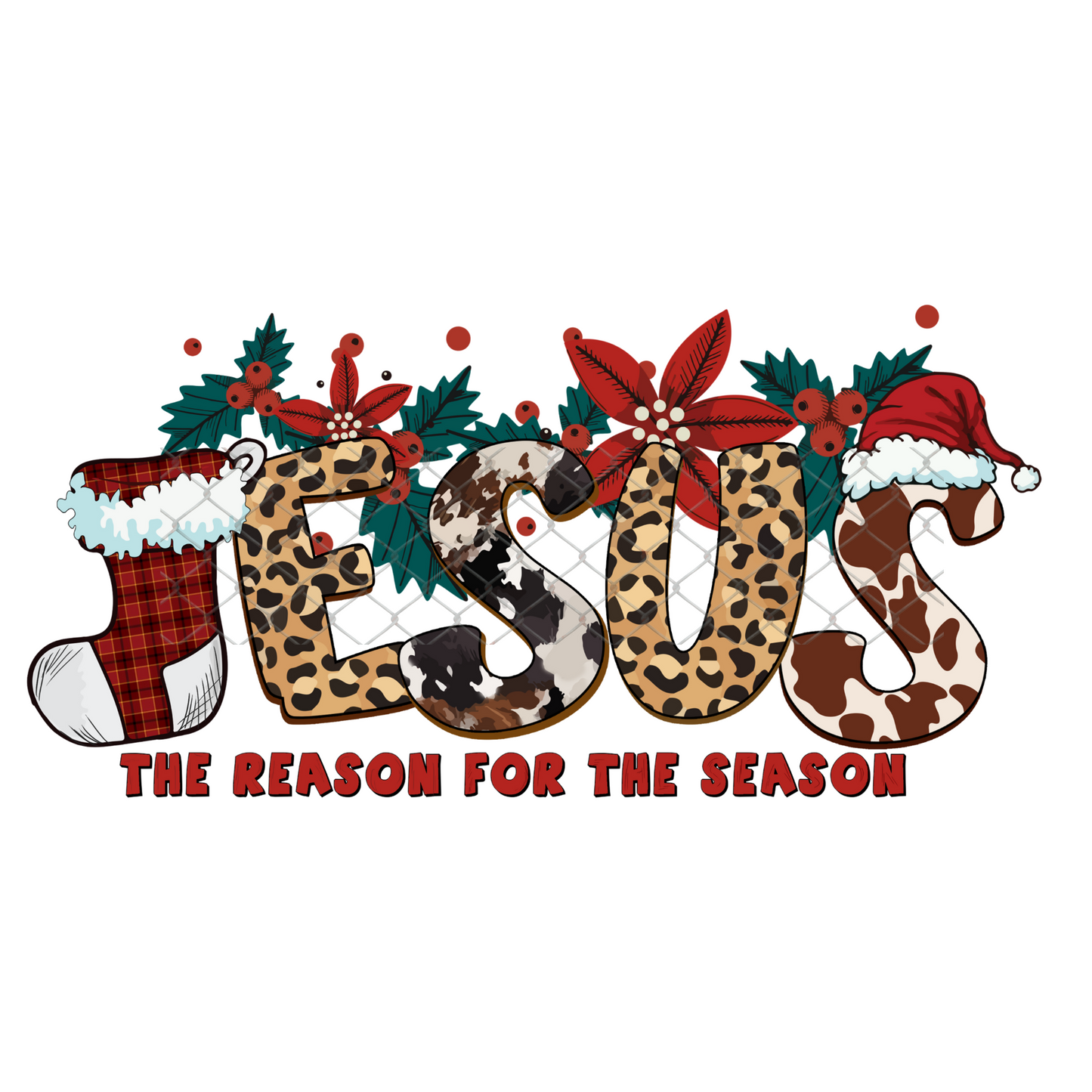 Reason For The Season Sublimation T-shirt Transfer (SINGLES)