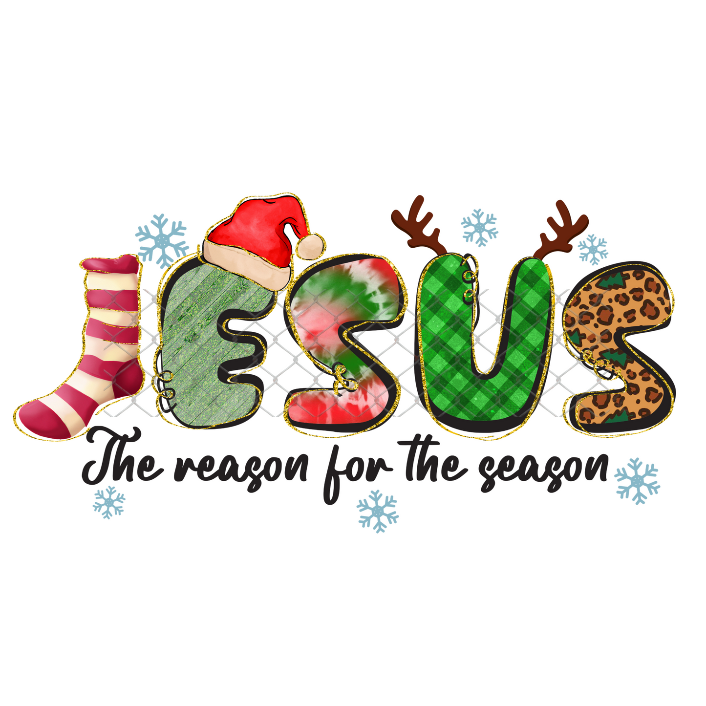 Reason For The Season Sublimation T-shirt Transfer (SINGLES)