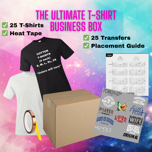THE ULTIMATE T-SHIRT BUSINESS IN A BOX