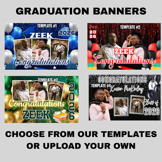GRADUATION BANNERS
