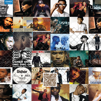PRE-MADE ADHESIVE TRAY TABLE PRINTS (20" X 15.25") -MUSIC
