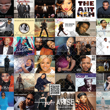 PRE-MADE ADHESIVE TRAY TABLE PRINTS (20" X 15.25") -MUSIC