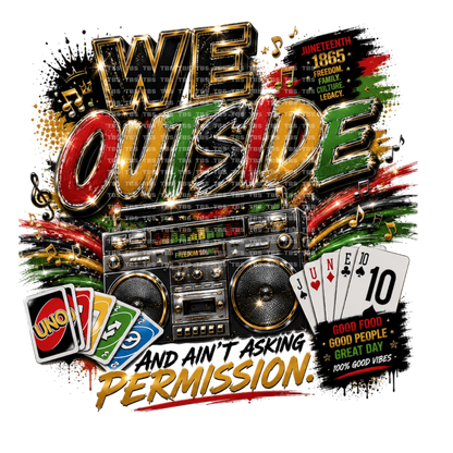 $2 Wholesale - JUNETEENTH RETRO Sublimation T-Shirt Transfers