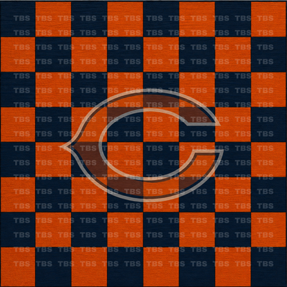 PRE-MADE ADHESIVE TRAY TABLE PRINTS (20" X 14.75") - GAME BOARD FOOTBALL