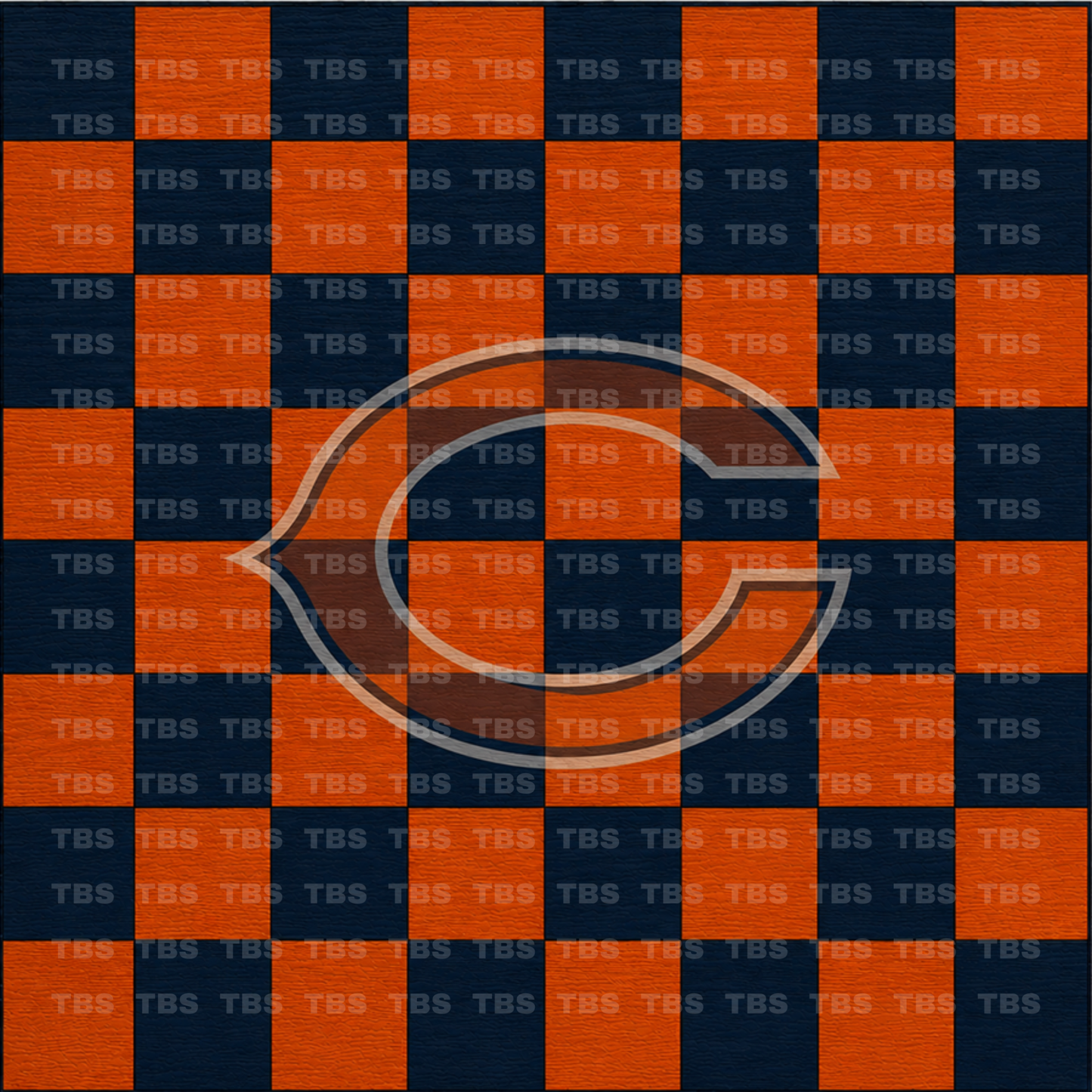 PRE-MADE ADHESIVE TRAY TABLE PRINTS (20" X 14.75") - GAME BOARD FOOTBALL