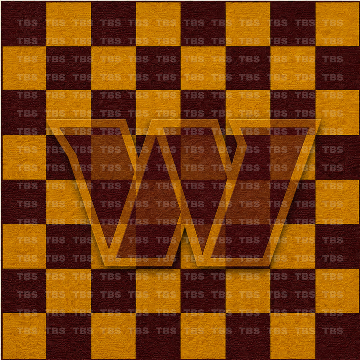 PRE-MADE ADHESIVE TRAY TABLE PRINTS (20" X 14.75") - GAME BOARD FOOTBALL