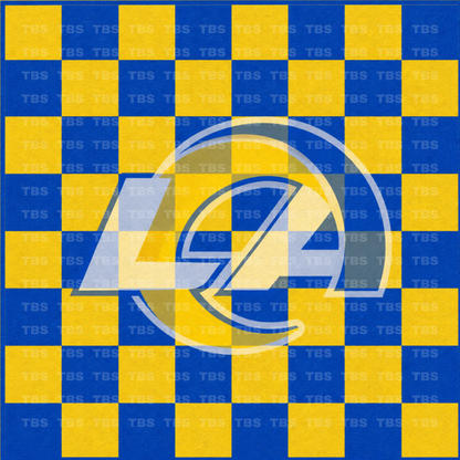 PRE-MADE ADHESIVE TRAY TABLE PRINTS (20" X 14.75") - GAME BOARD FOOTBALL