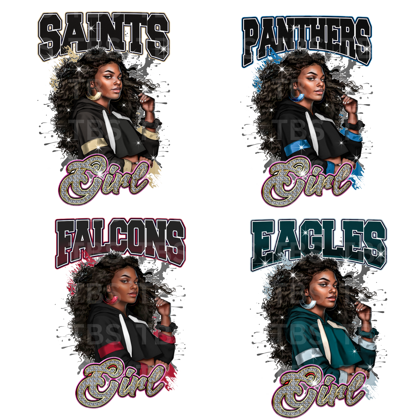 FOOTBALL LADIES  T-SHIRT TRANSFERS (SUBLIMATION) - Wholesale