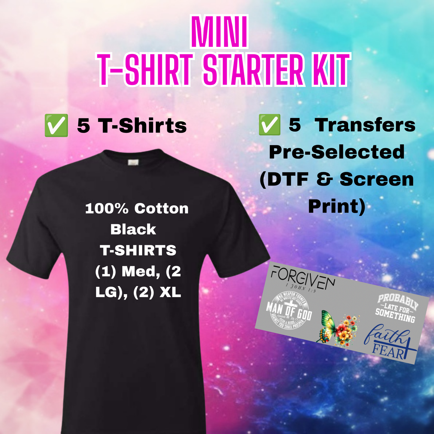 MINI T-SHIRT STARTER KIT
