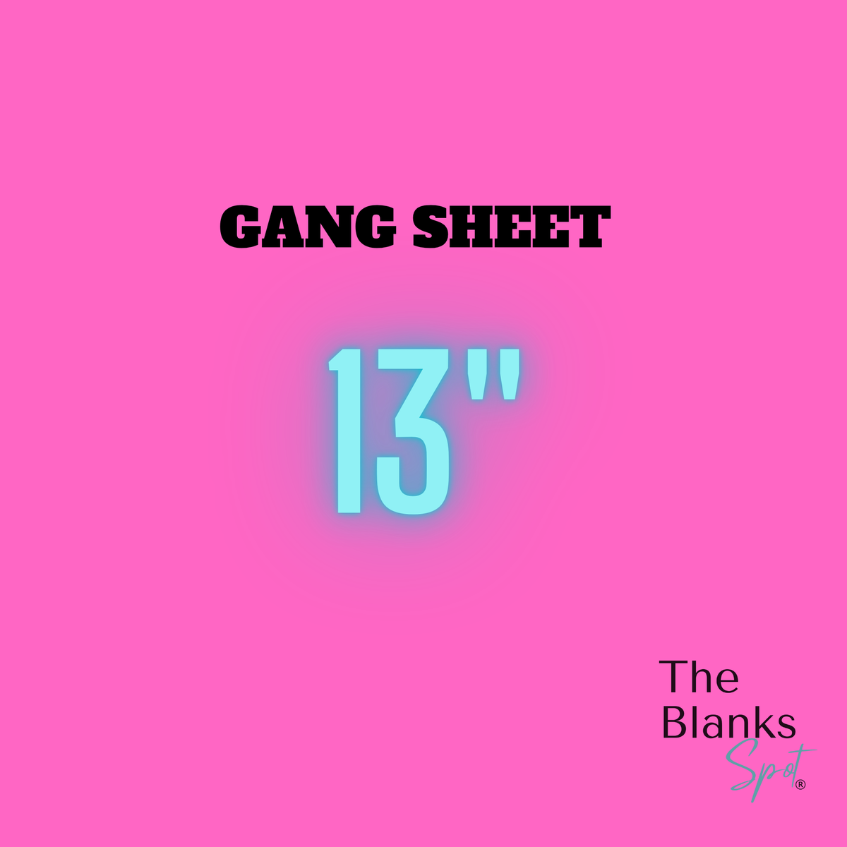 Gang Sheet Builder 13" - SUBLIMATION