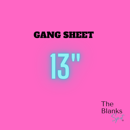 Gang Sheet Builder 13" - SUBLIMATION